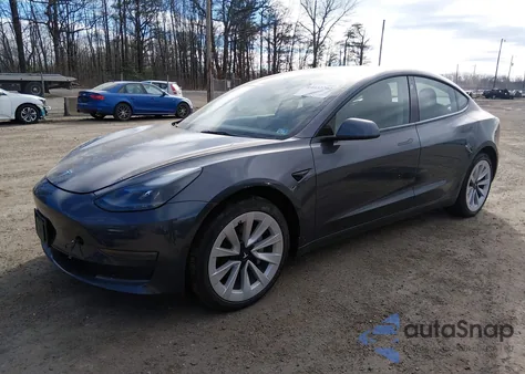 2023 Tesla Model 3 Rear-Wheel Drive из США, поврежденный, VIN 5YJ3E1EA3PF435287